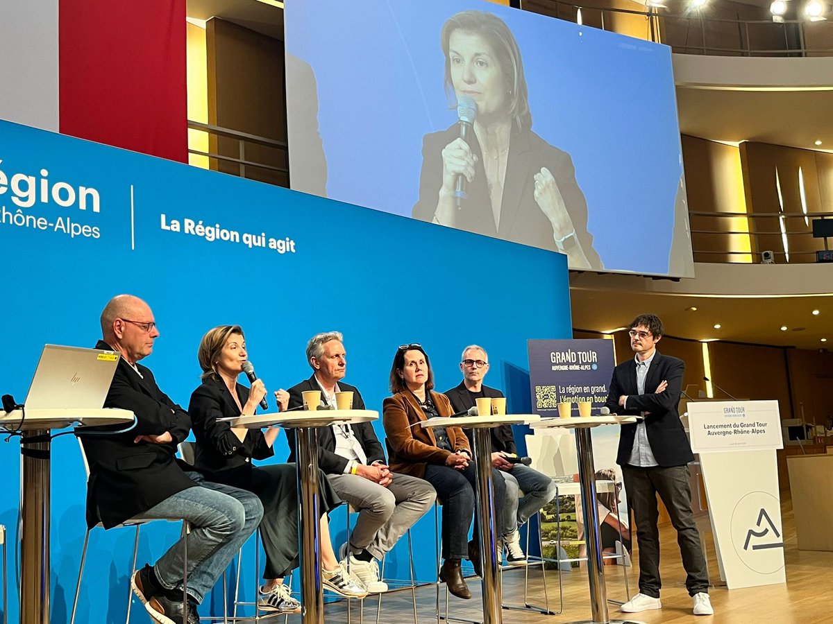 turismecat's tweet photo. 📣 Presentem el Grand Tour de Catalunya a França, a la regió d'Alvèrnia-Roine-Alps

👉 El GTC és un road trip circular que connecta icones culturals, paratges naturals i plaers enogastronòmics que defineixen la personalitat del territori

ℹ️ Més info: https://t.co/qudDQRS7hy https://t.co/IYnhR2GHBi