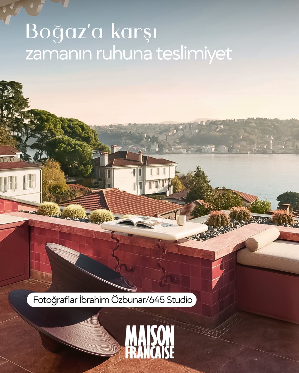 MF_Turkey's tweet photo. Emirgan’da, enfes Boğaz manzarasını yaşamın doğal bir uzantısına dönüştüren tarihi bir köşkün çatı dubleksindeyiz. https://t.co/5beLD28AeN
