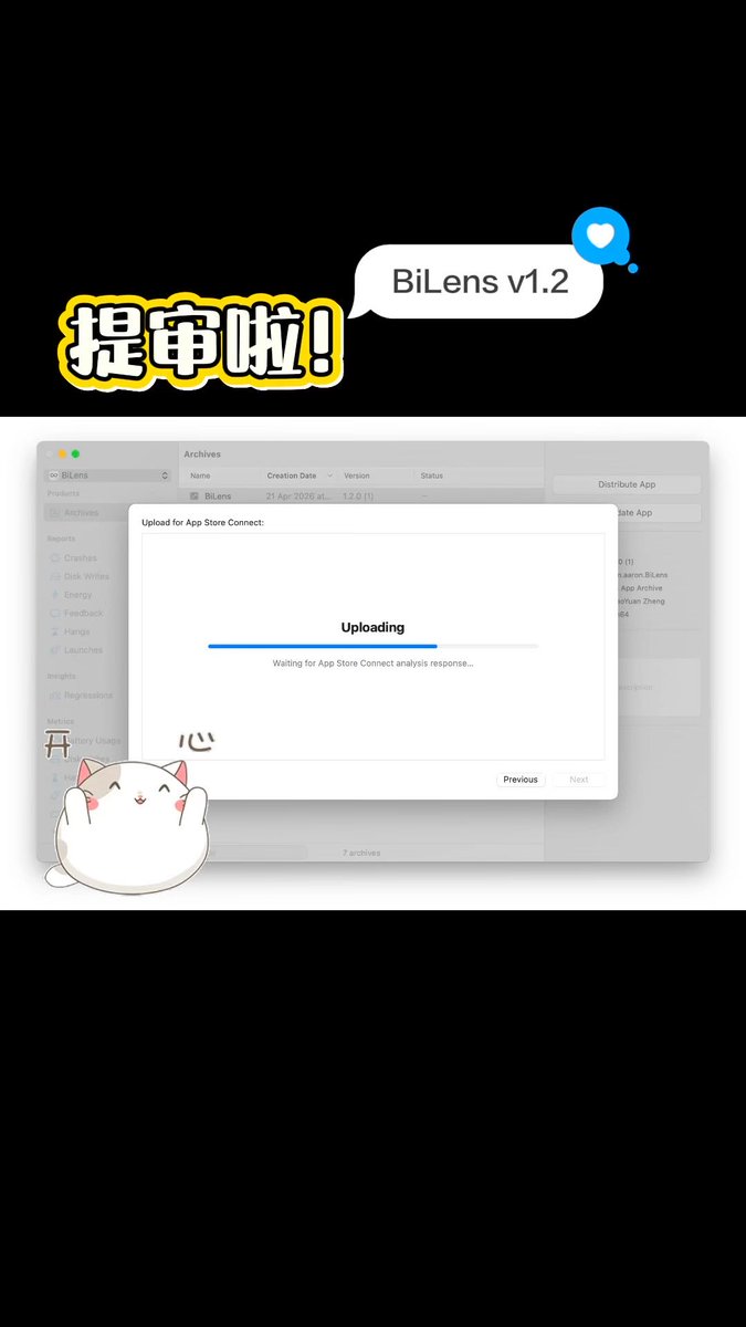 chaoyuan899's tweet image. #vibecoding #ai #iOS #BiLens 提审啦，提审啦，美颜双摄 BiLensv1.2版本终于提审啦，这个版本优化了美颜和滤镜的交互体验和UI，变得更加丝滑美观了，新增了超级好看的调色板🎨和超实用的补光灯，夜景和演唱会再也不会有昏暗的灯光了，快快快去体验下吧！