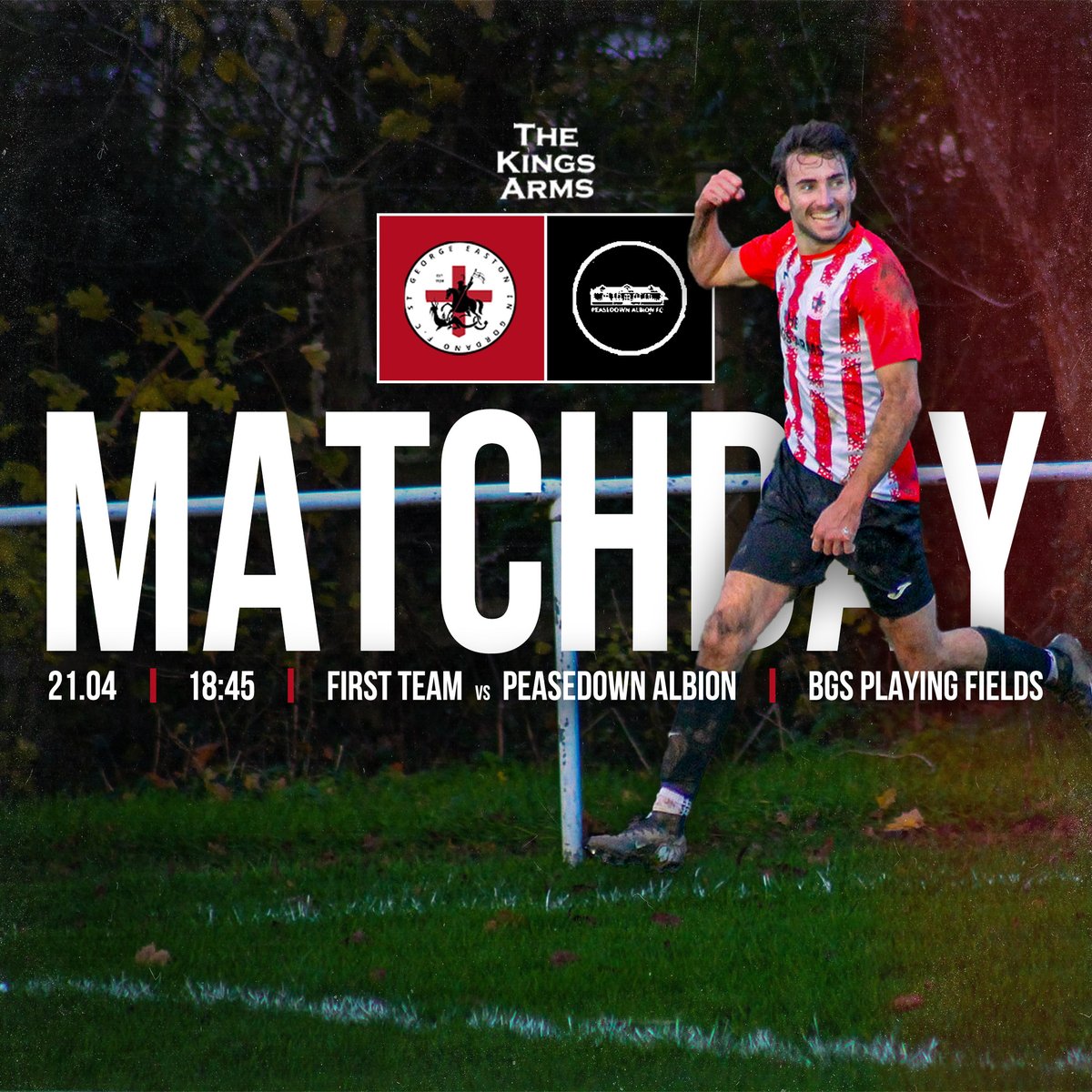 EIGFC's tweet photo. It's Matchday!

The First Team are just ONE point away from Promotion!

Get down and support the lads!

UTS🔴⚪️ https://t.co/6BKBh08Kwa