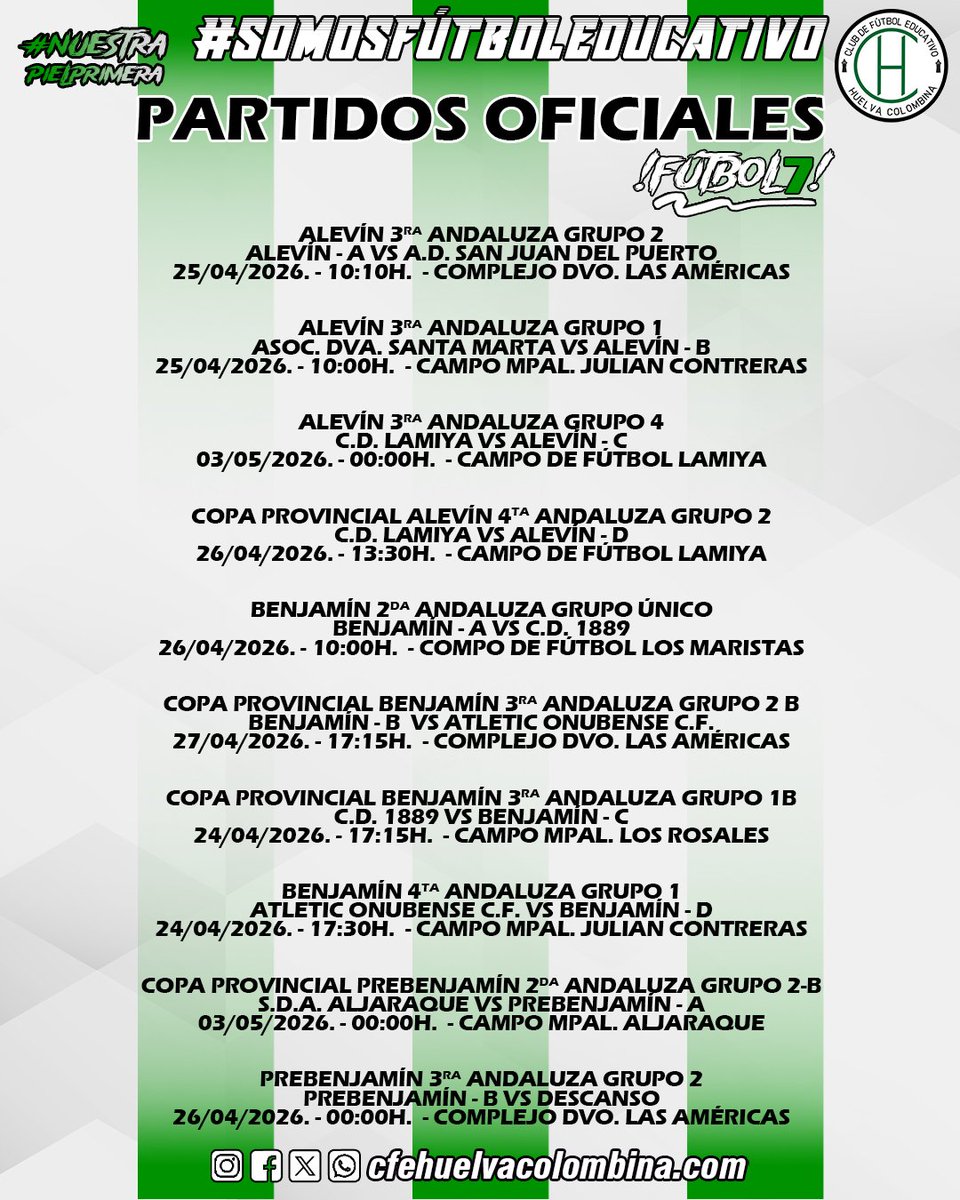 C.F.E. Huelva Colombina tweet media