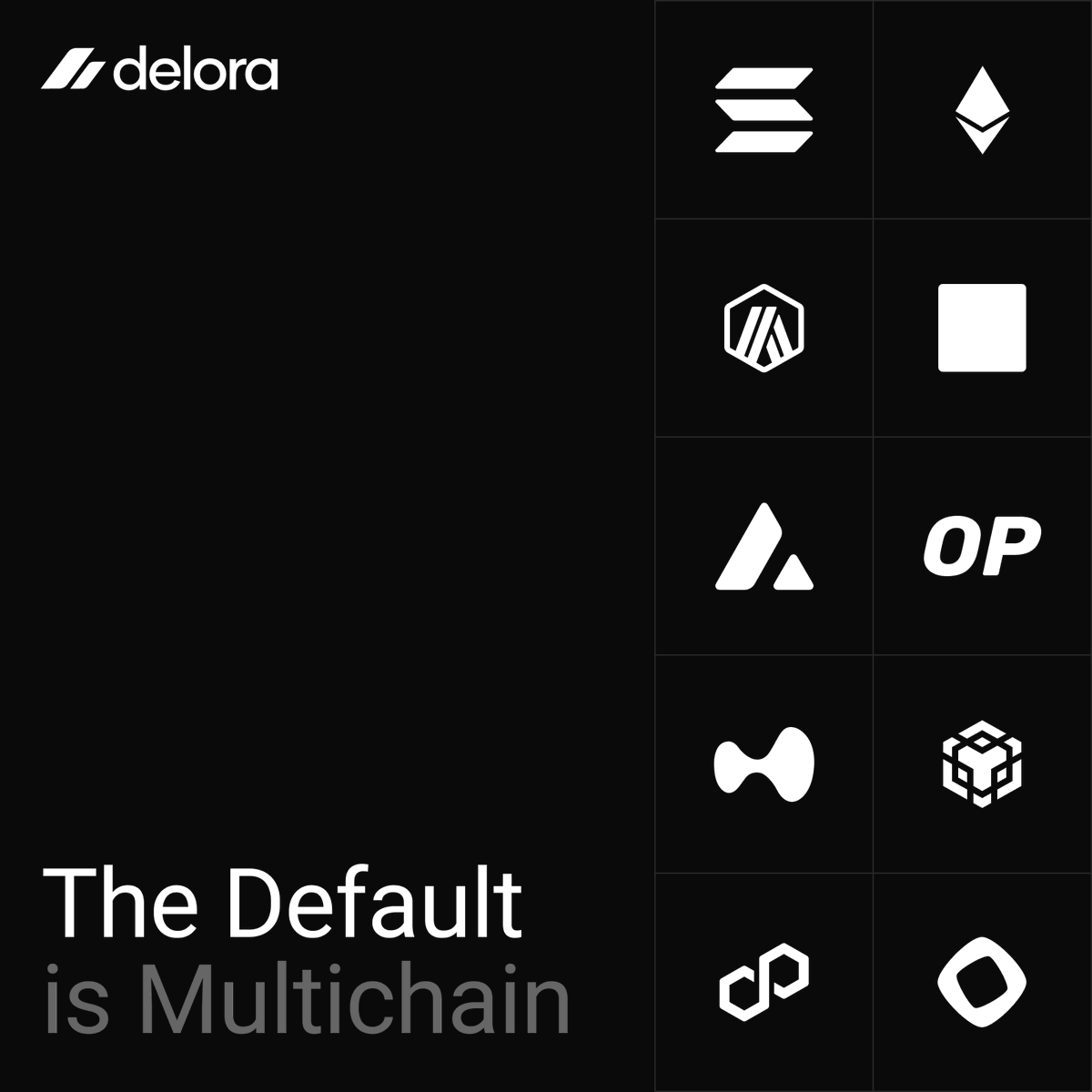 Multichain is already the default.

Here’s why interoperability matters more than ever ↓
