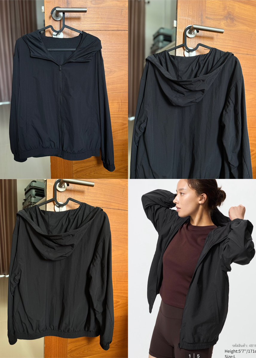 ส่งต่อ เสื้อฮู้ดพาร์ก้า Uniqlo ใส่ได้2 ด้าน size M สีดำ🖤
ใหม่มากไม่มีตำหนิใส่1-2 ครั้ง

ราคา 700฿ รวมส่ง 

#ส่งต่อเสื้อผ้า #ส่งต่อยูนิโคล่ #ส่งต่อuniqlo #uniqloมือสอง #รับหิ้วuniqlo