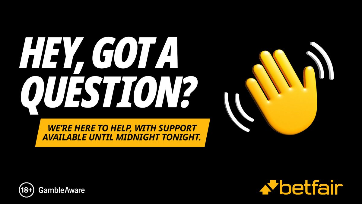 Betfair Help tweet media
