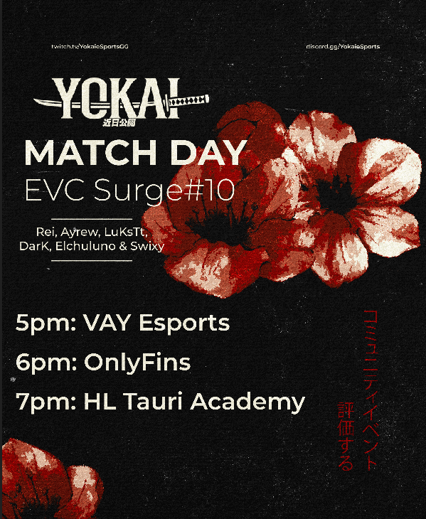 Yokai Esports tweet media