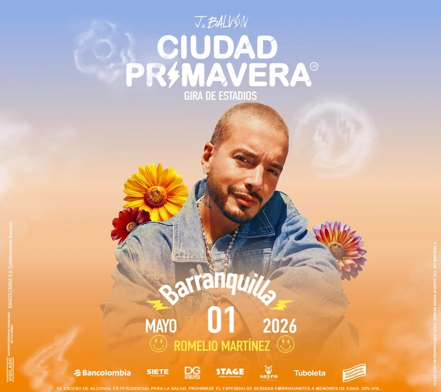 soIarpiscis's tweet photo. Holaa!! Estoy vendiendo 2 boletas para J Balvin en gradería norte, se transfieren por la app de Tu Boleta 🤗 https://t.co/gmsJKg8sJM