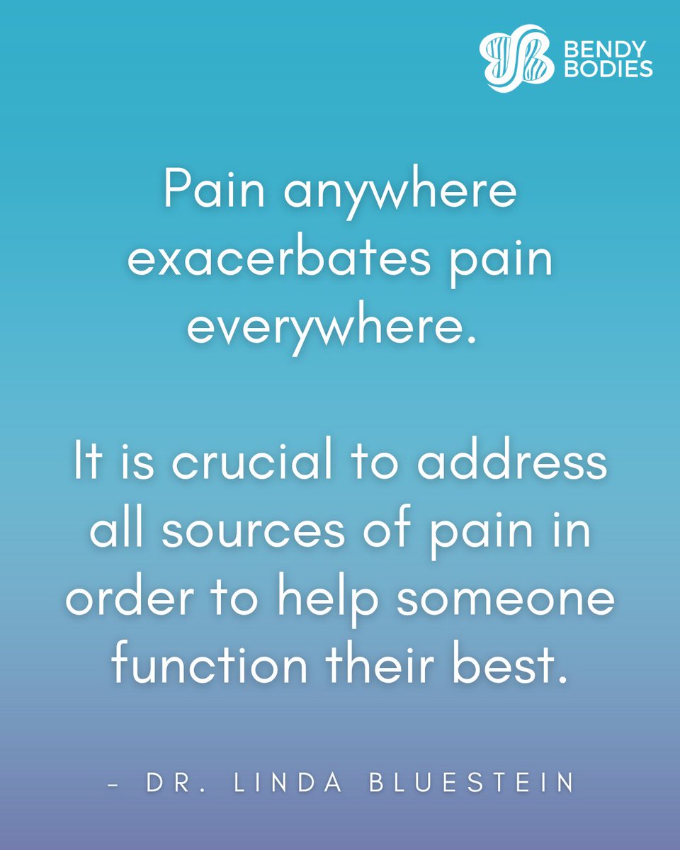 BluesteinLinda's tweet photo. Pain doesn’t stay in one place

💬 Have you ever treated one area and noticed relief somewhere else?

#BendyBodies #ChronicPain #Hypermobility #PainScience #Substack https://t.co/SfYhuNNtFr