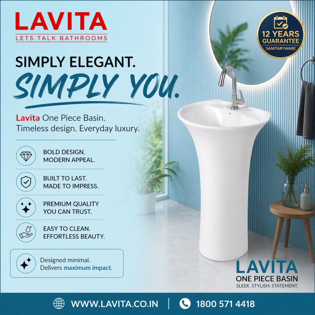 vineeth777's tweet photo. Upgrade your bathroom. Upgrade your lifestyle. ✨
Discover the elegance of Lavita One Piece Basins — where design meets durability.

✔ Modern Designs
✔ Easy to Clean
✔ Built to Last
✔ 12 Years Guarantee

Transform your space into a statement of style today. https://t.co/VlY2zxe60Y