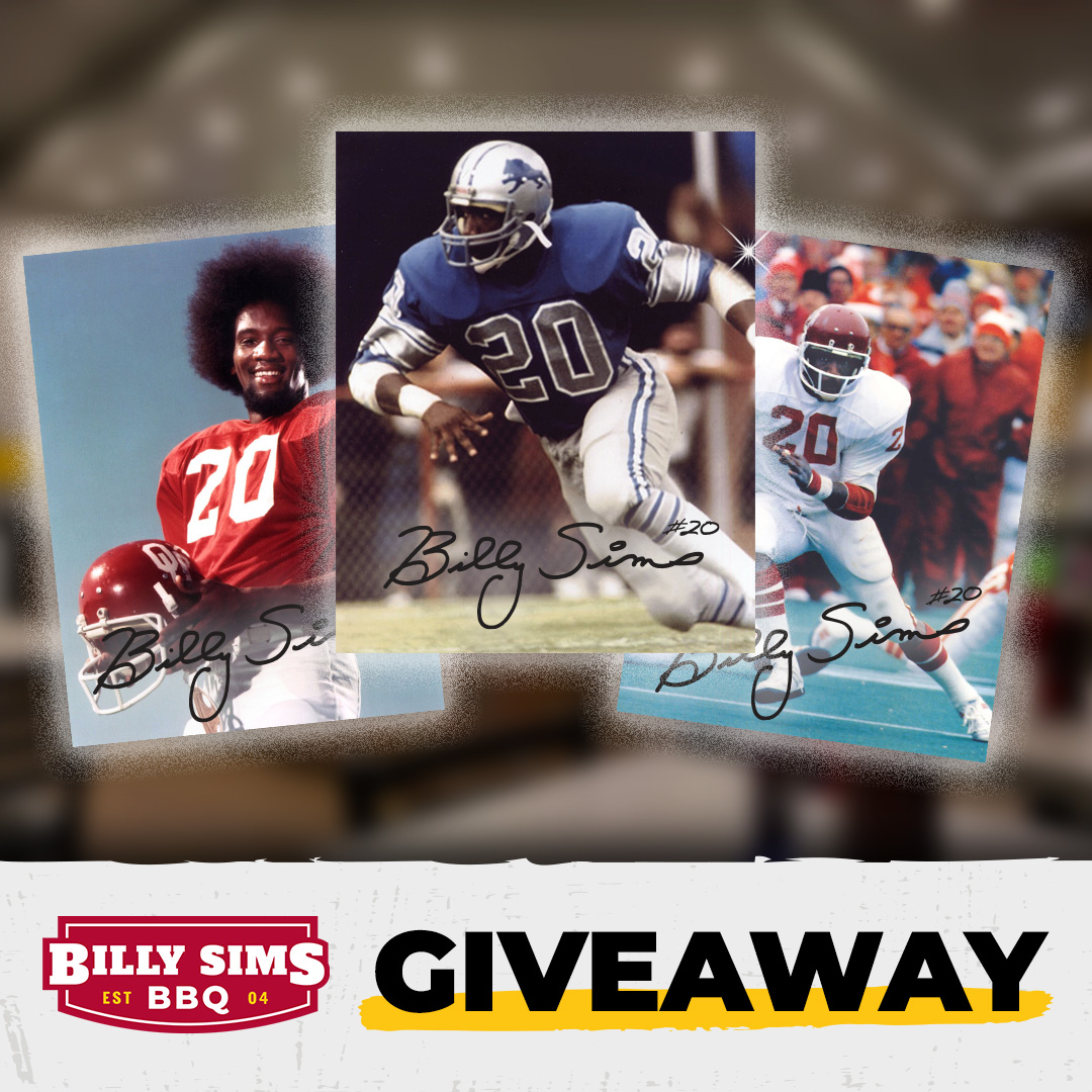 Billy Sims BBQ tweet media