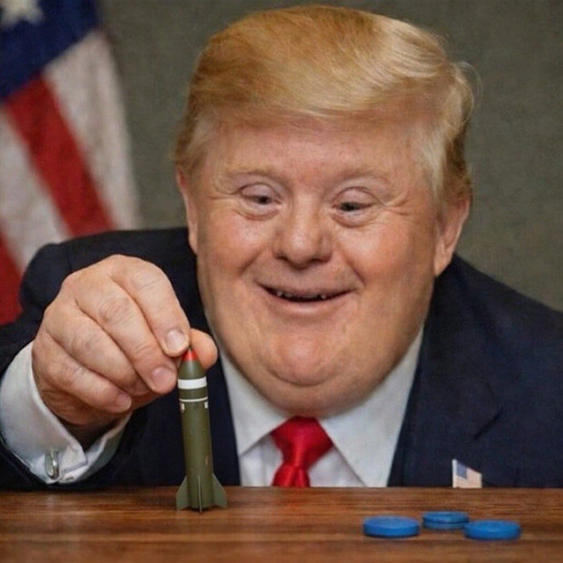 Downald twump tweet media