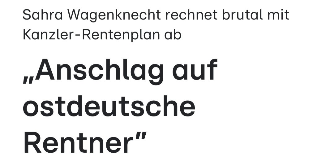 Sahra Wagenknecht tweet media