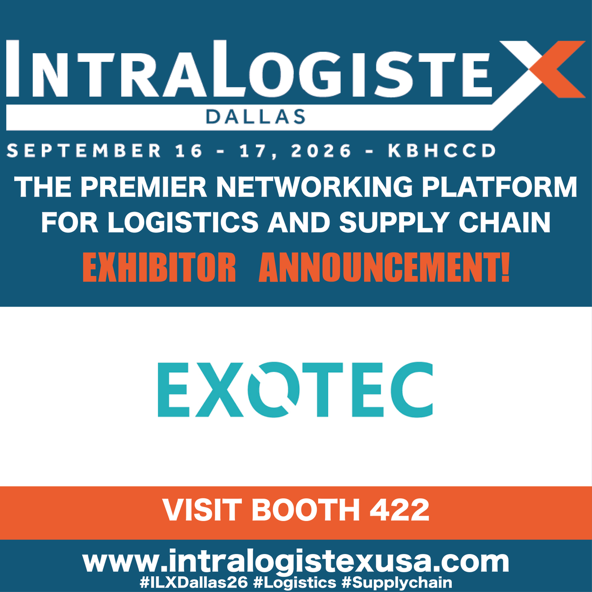 IntraLogisteX Exhibition tweet media