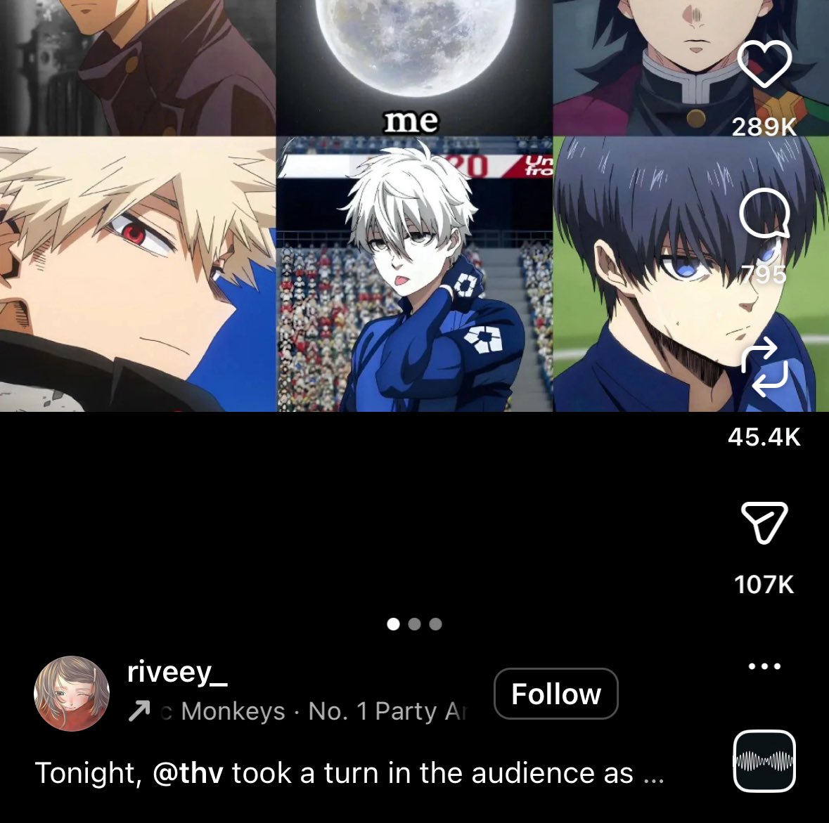 reeoir1's tweet image. locals in instagram reels are tagging thv in the caption and its gaining crazy interactions 😭😭

taehyung doesn’t chase clout, clout chases him