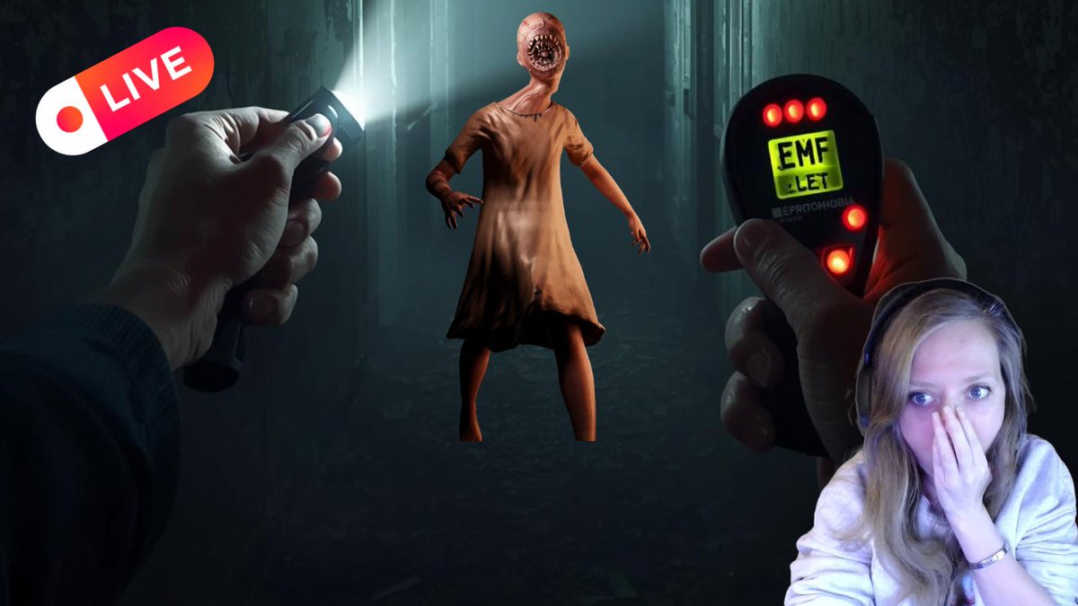 Aranka_P's tweet image. LIVE! 🔴 3PM PHASMOPHOBIA🕵️‍♀️

We survived the Cursed Hollow! 🌲💨 We’re pivoting back to classic investigations and diving into a variety of survival horror today.  Come hang out, help me pick the next haunt.  

Join the chaos: twitch.tv/arankap 👻
#HorrorSky #Phasmophobia