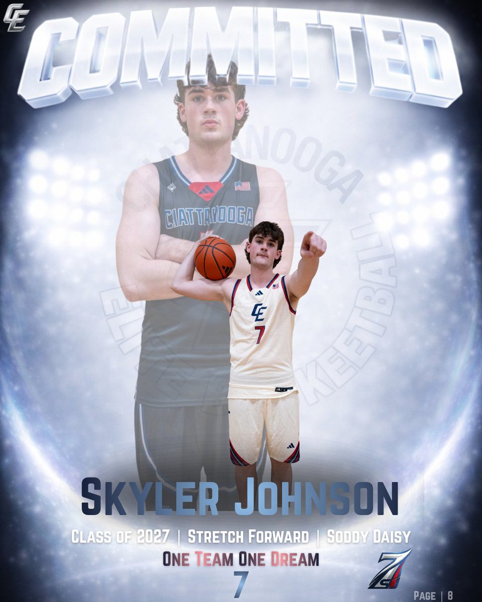 ChattEliteXXVII's tweet photo. @Skyler24johnson is a tough, relentless rebounder. A strong paint presence with a smooth outside stroke to compliment his physical game. Sky as alot of upside and will always set the tone for a game.  Learn more about him on pages 7|8.

#OTOD | @ChattElite | #3StripesGOLD https://t.co/b6YBSbrSoK