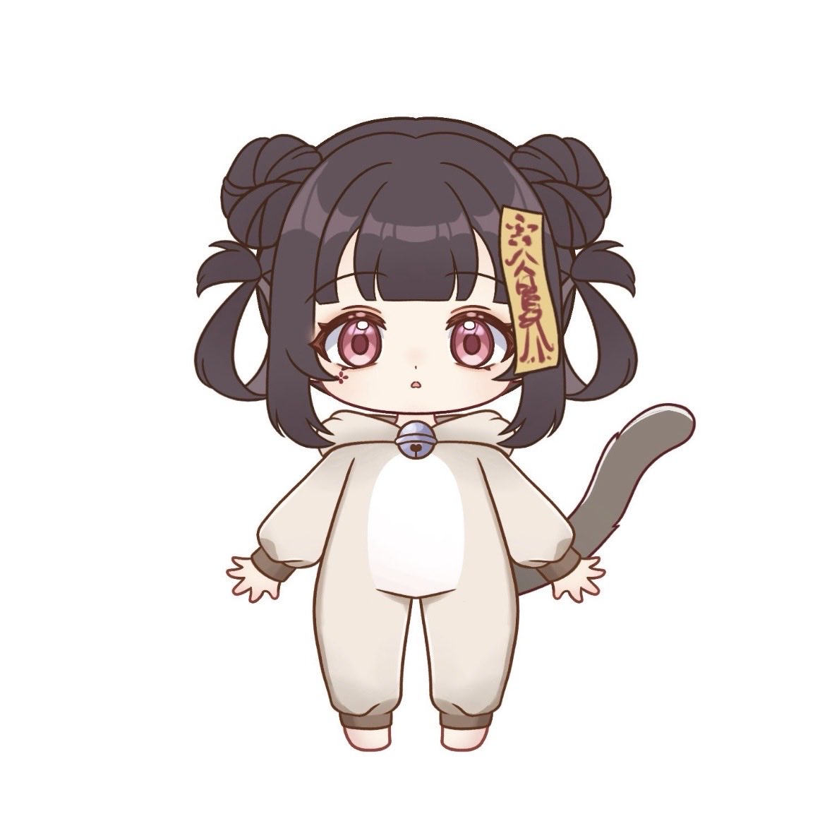Zhufong520's tweet photo. 感謝@Miochenxx 老師製作

穿著拉拉造型睡衣的小梅
還有小奶嘴
真的好可愛 喵～😍

#梅大梅小
#梅有創意 https://t.co/iyELyIyvmv