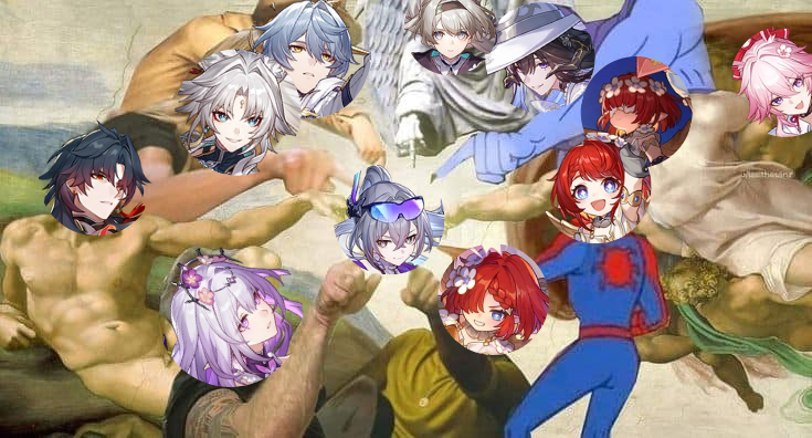 Kuroza09's tweet image. ใครที่สุ่ม Silver Wolf Lv.999 (New) &amp;amp; Evanescia (New), Dahlia, Castorice, Firefly, Tribbie, Sunday, Feixiao (Rerun) และ ตลค 4.X ในอนาคตอย่าง Mortenax Blade
ขอให้โชคดีและไม่หลุดเรทไม่ลึกด้วยขอให้โชคดีจ้า 
ภาพตัดต่อ ทำเอง
#HonkaiStarRail #HonkaiStarRailth