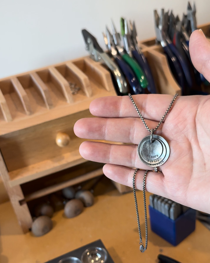 WGalleryCLE's tweet photo. Most personalized jewelry starts with a pre-made blank. Ours starts from scratch and is fabricated completely by hand

That’s what makes it different.

Order by April 26th to get personalized pieces in time for Mother’s Day 💐

Make it personal ▶️ https://t.co/daAvfCcjOH https://t.co/7YUzmZn9Xu