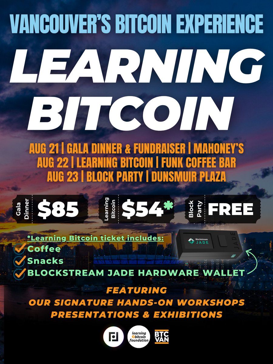 Learning Bitcoin Foundation tweet media