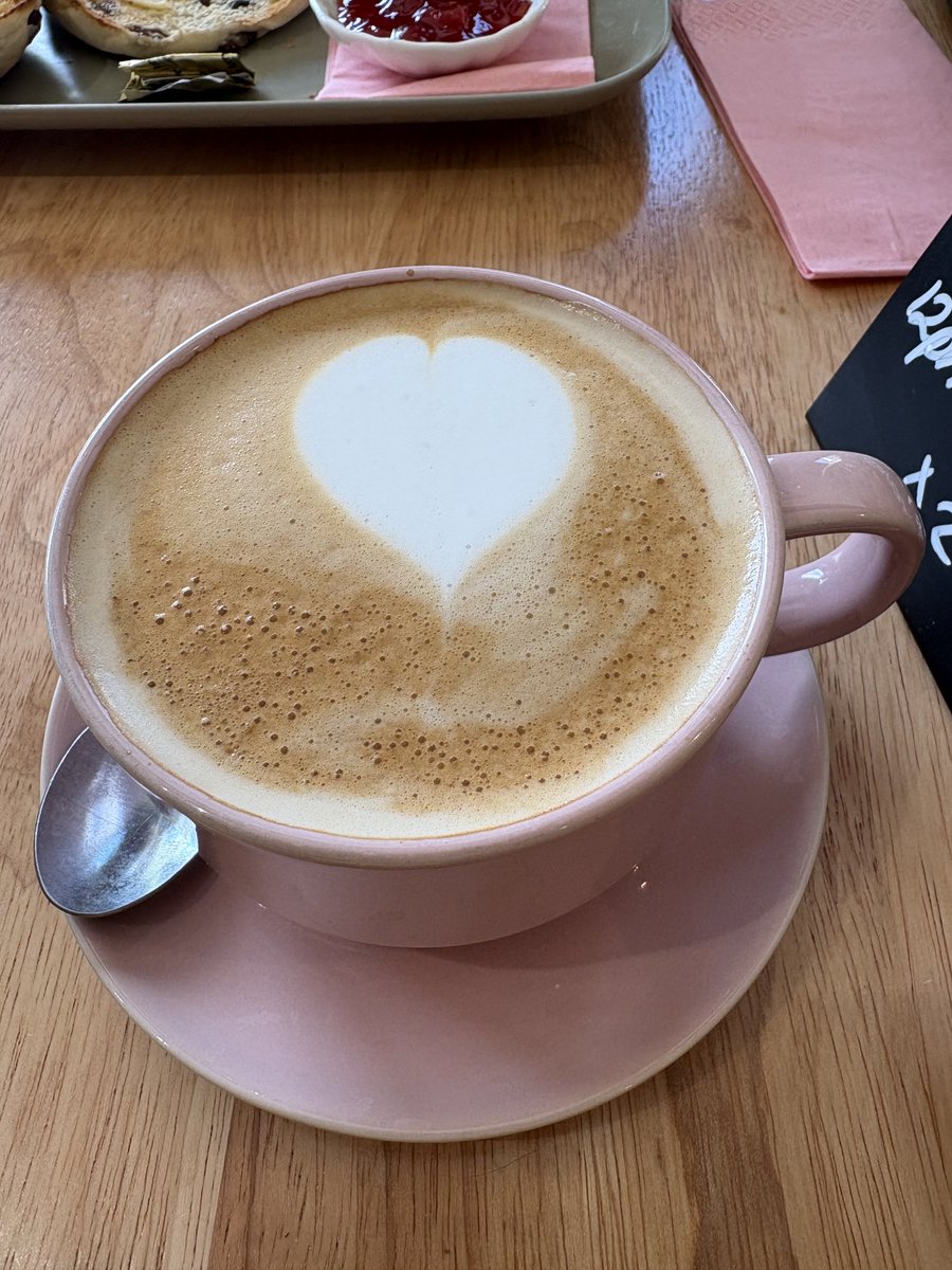 Orcinus68's tweet image. Once again forced out for #latte again today 😋 Second one was in takeaway cups as their dish washer broke down 😮