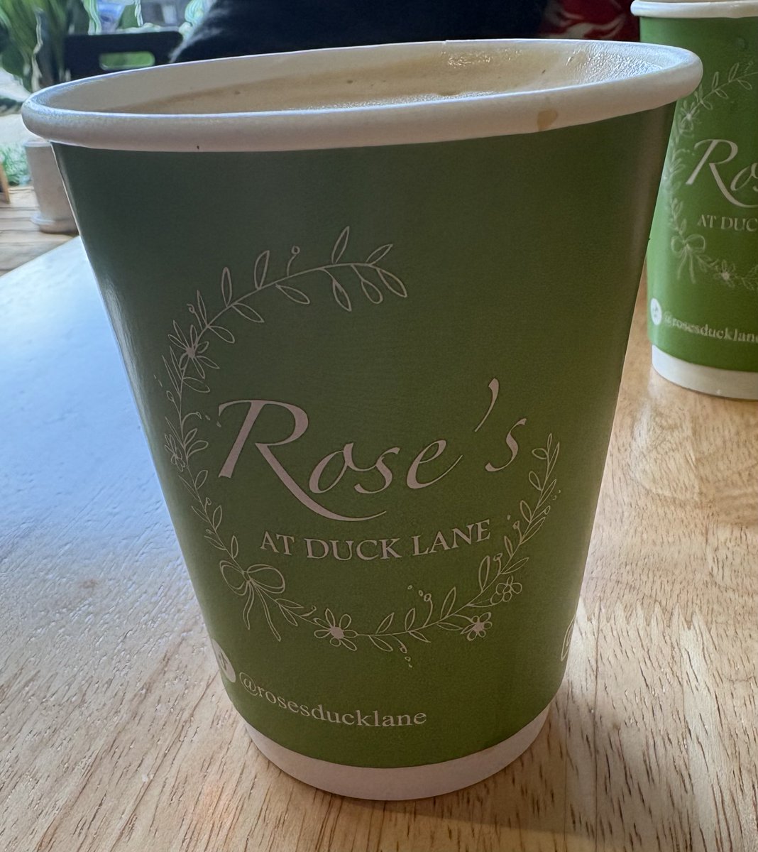 Orcinus68's tweet image. Once again forced out for #latte again today 😋 Second one was in takeaway cups as their dish washer broke down 😮