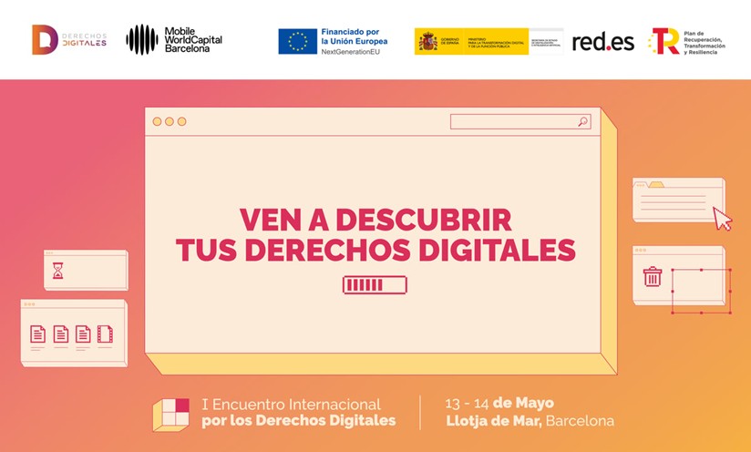 antonigr's tweet image. #Agenda #Recomiendo 👉 I Encuentro Internacional por los Derechos Digitales (13 y 14 de mayo en #Barcelona) t.ly/pfZSg
 
Un foro abierto para comprender y debatir, de forma clara y accesible, los desafíos del entorno digital.