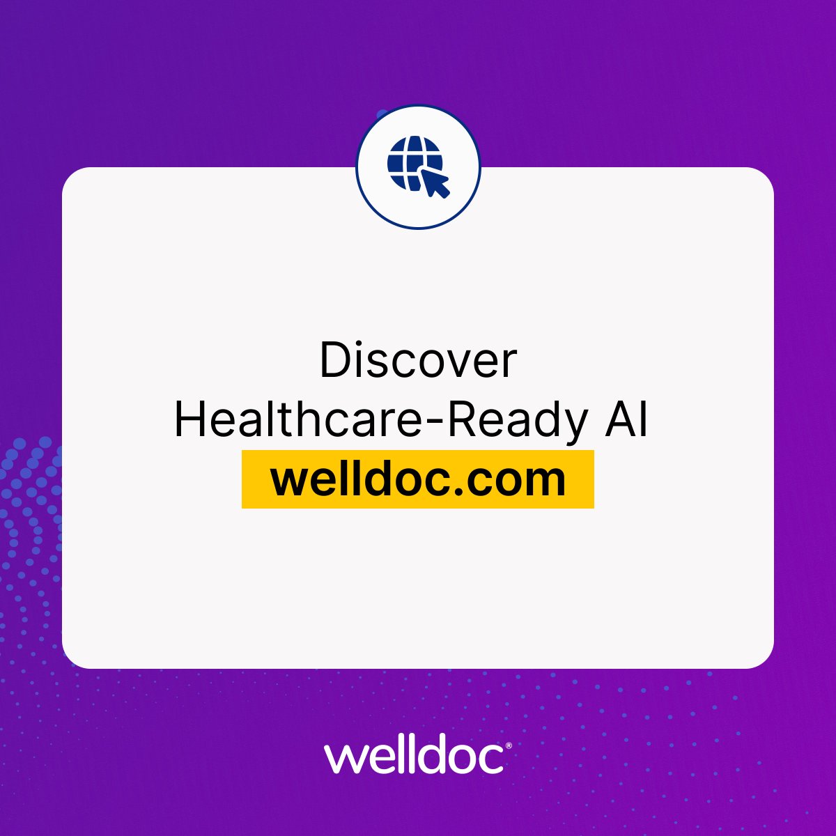 Welldoc tweet media