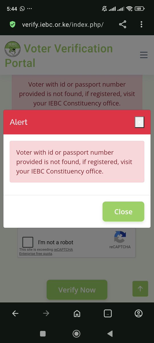 <a href="/IEBCKenya/">IEBC</a> Why is it that two weeks after registration my details still aren't in the IEBC system? The call lines you've posted on your websites are also useless because no one picks the calls when you call.