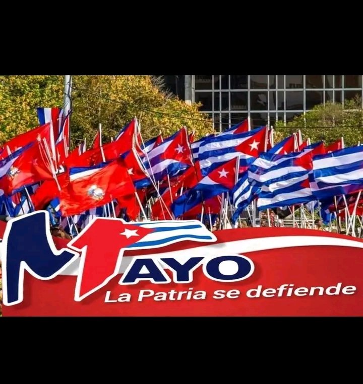 En la Institución Educativa Inti Peredo Leigue #LaPatriaSeDefiende en este #1roDeMayo  #UnidosPorCuba.

#EducaciónPrimeroDeEnero
#CubaNoEstáSola 
#Latir