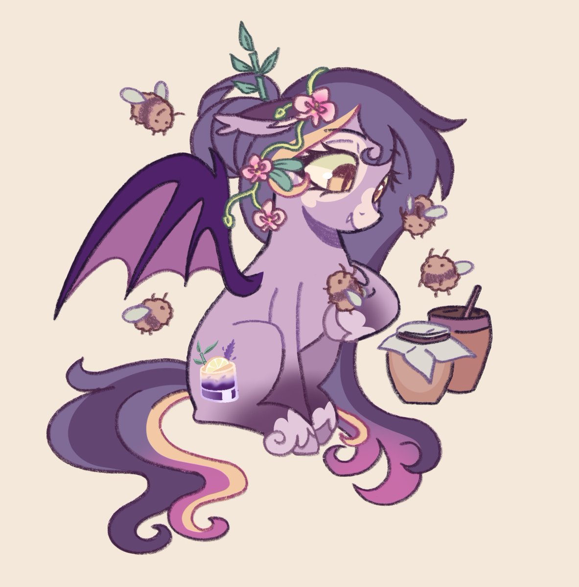 cowboypony's tweet photo. 💜YCH for @SeaSeelie https://t.co/5aE5BvqntQ