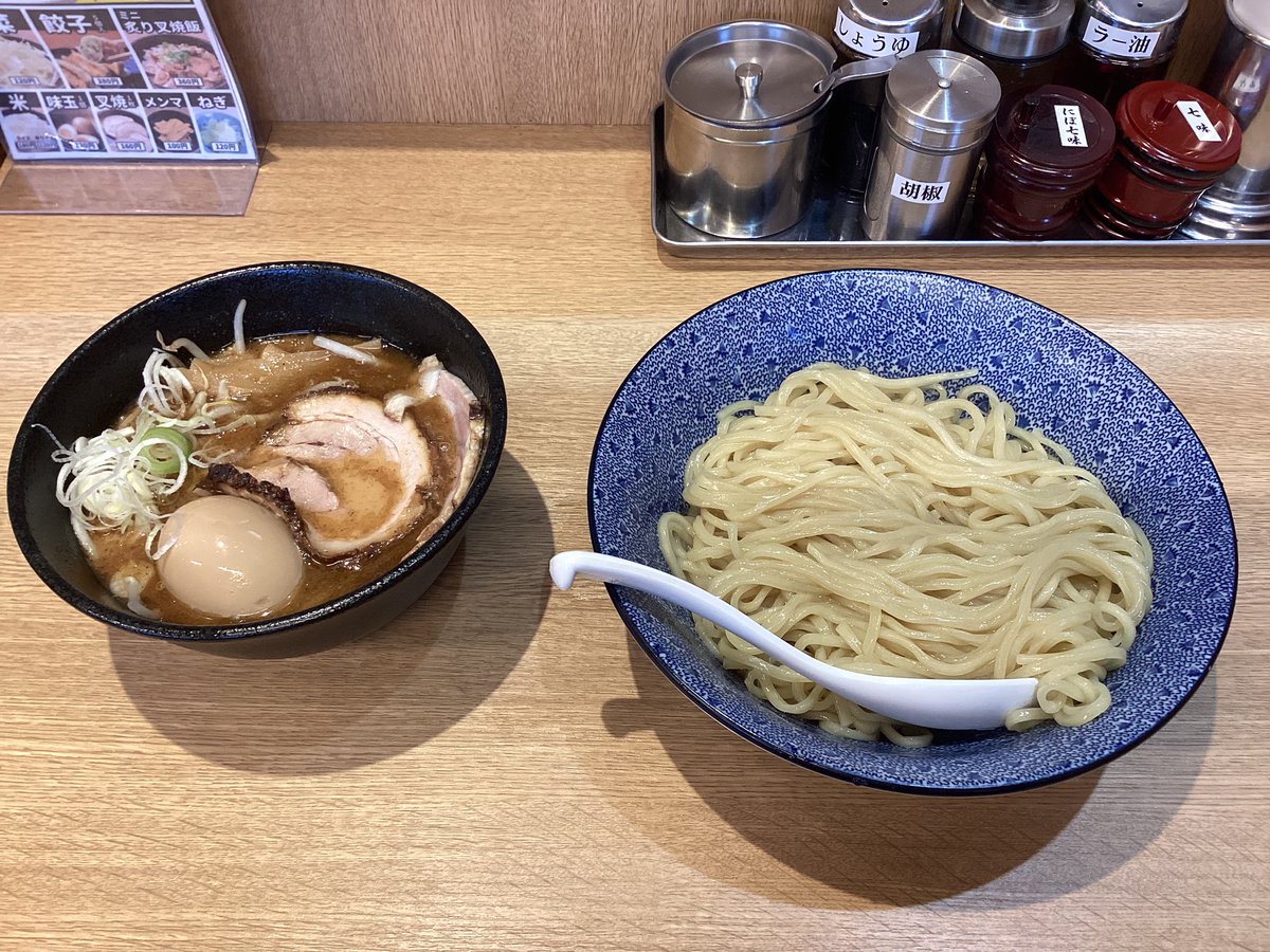 suicawalk's tweet photo. つけ麺 https://t.co/CQxHvh0Y4e