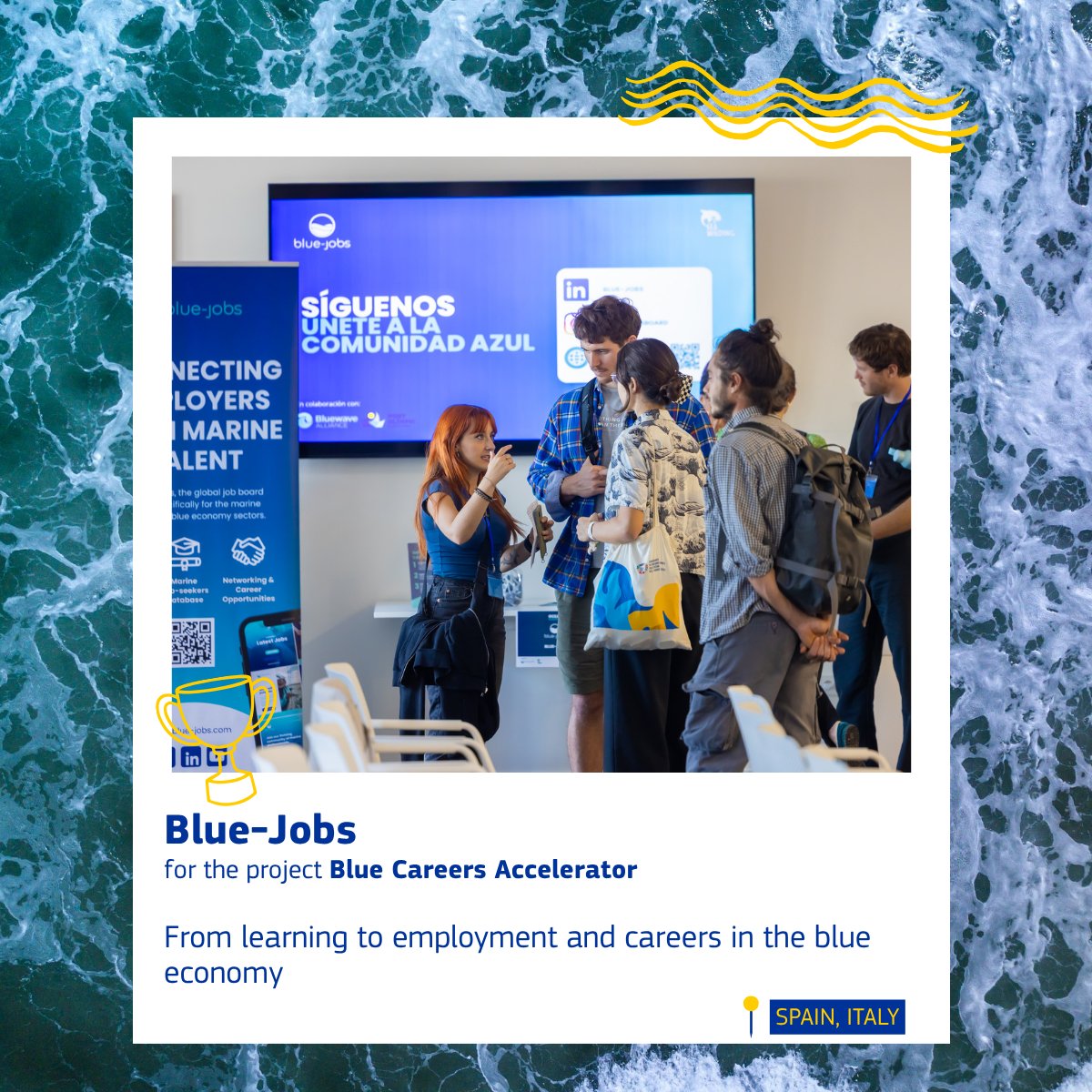 cinea_eu's tweet photo. [1/2] Voting for the #MakeEUBlue Public Choice Award 2026 is open. 

Vote for your favourite projects from the #EU4Ocean Coalition here 
 ➡️https://t.co/UZvCwLZ2gi

@cmmicyprus https://t.co/WKEEuvzllV