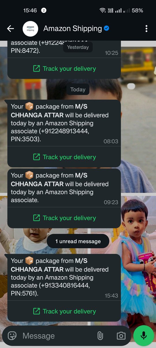 shaikh1480's tweet photo. @AmazonHelp @amazon @amazonIN Hello team You guys are telling me to follow the shipping services Kindly check out the attached SCREEN SHOT do I need to keep more patience or what.... https://t.co/ymtz01byl9