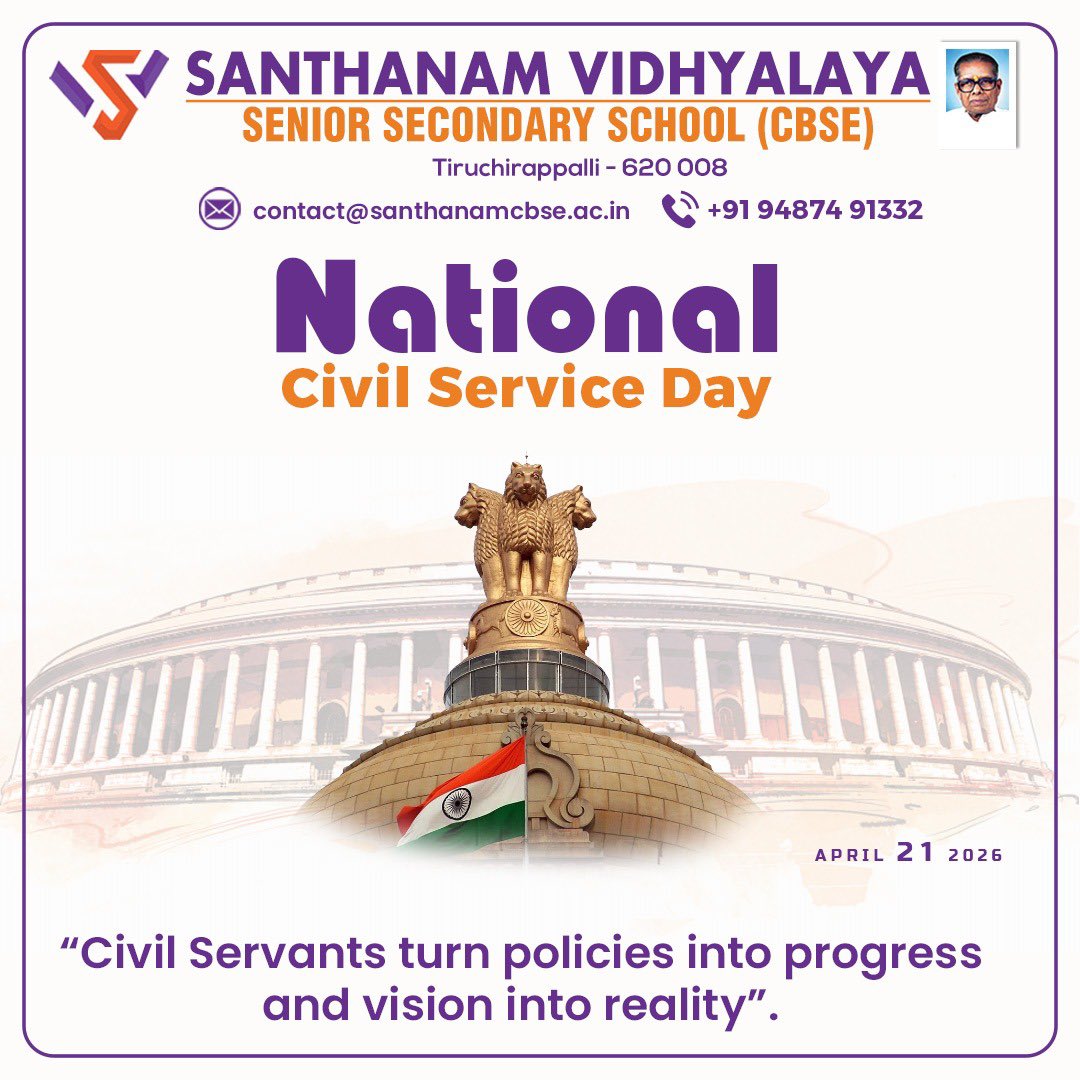 Santhanam Vidhyalaya CBSE tweet media