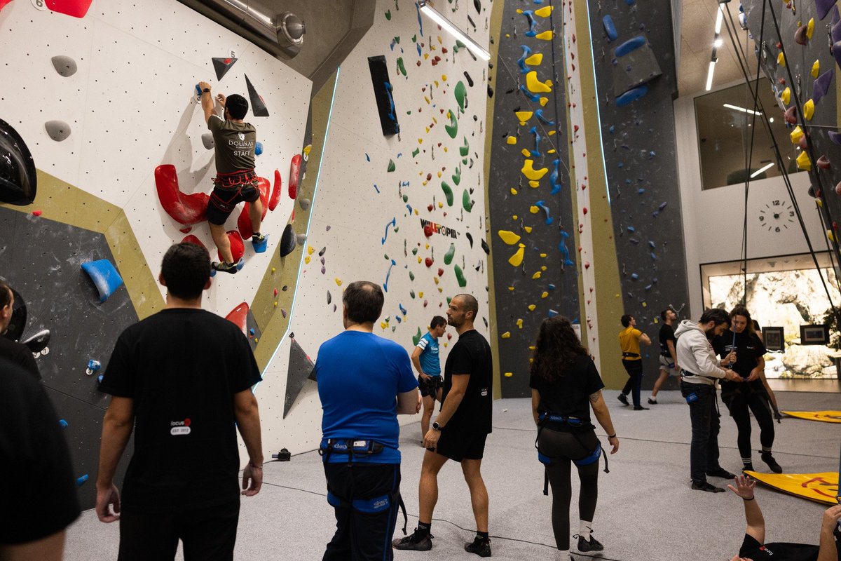 focusbcps's tweet photo. Day 2 of our Kick-Off had a very clear theme: climbing! 🧗 Started the morning with a class at the hotel and it turned into the most energising moment of the day! 
The team got competitive fast, kept going for “one more try,” and surprised themselves in the process😁
#KickOff2026 https://t.co/g8dA3HlNZc