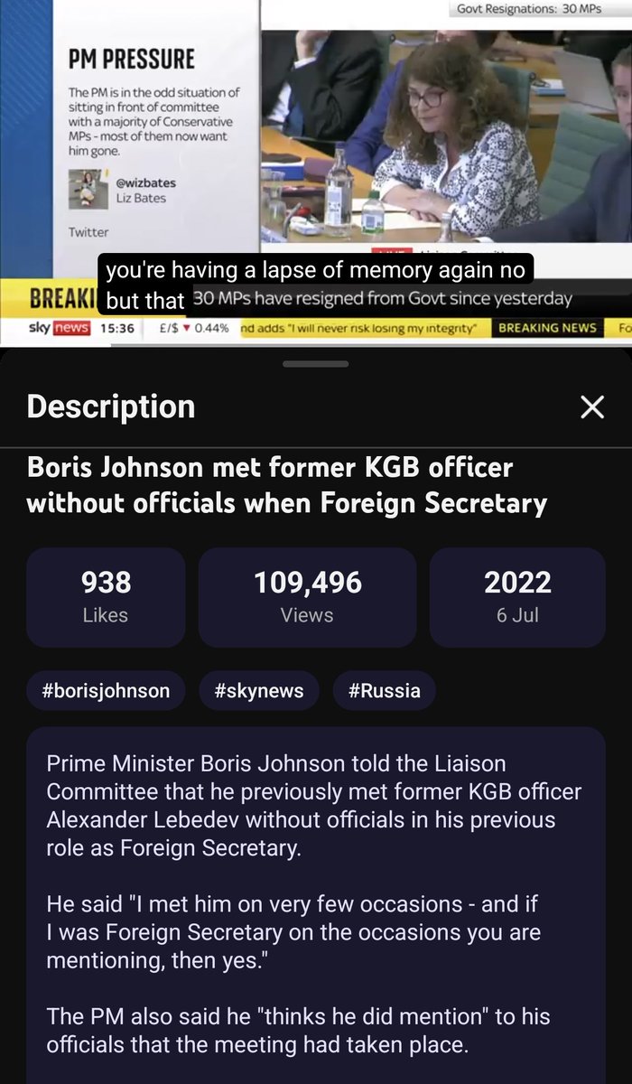 wisheart12's tweet image. Questioned about meeting ex-KGB officer Alexander Lebedev, father of Evgeny he made a life Peer against MI5 &amp;amp; MI6 advice, Boris Johnson was told "you're having a lapse of memory again.,".
Pictured in Italy after attending the party Johnson was holding a war strategy manual! 🧐⬇️