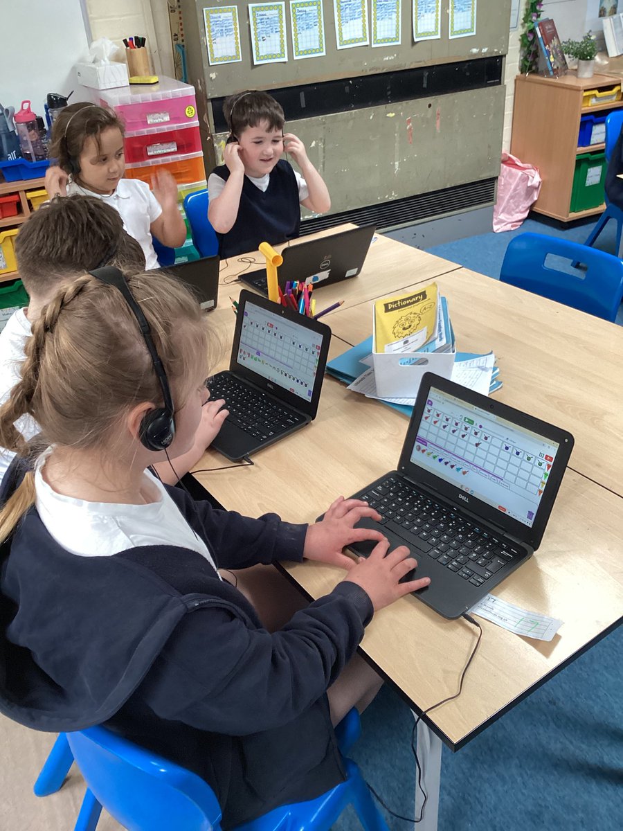 stelizcp2's tweet photo. Our favourite time of the week, computing ! 💻

Today in computing, we looking at adding different sounds and sound effects to a tune to improve it. We chose suitable instruments and sound effects to show different feelings🎶🥁🎻🎷😊😡☹️🤪 @StElizComp https://t.co/8DTKL5GkCB