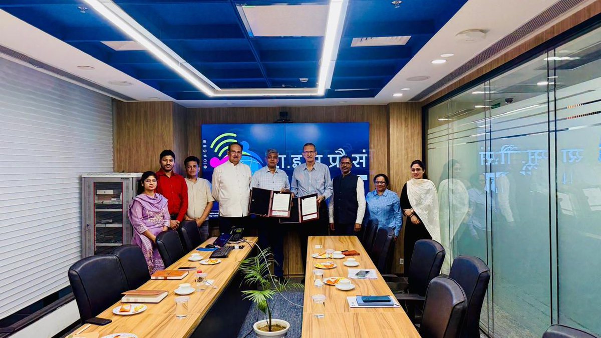 ELCINA_INDIA's tweet image. ELCINA is delighted to enter into a Strategic partnership with NIELIT under a comprehensive MoU to promote Industry engagement and alignment of NIELIT’s courses for #technical #education, #skilldevelopment and training of workforce for #ESDM Industry.

NIELIT is working