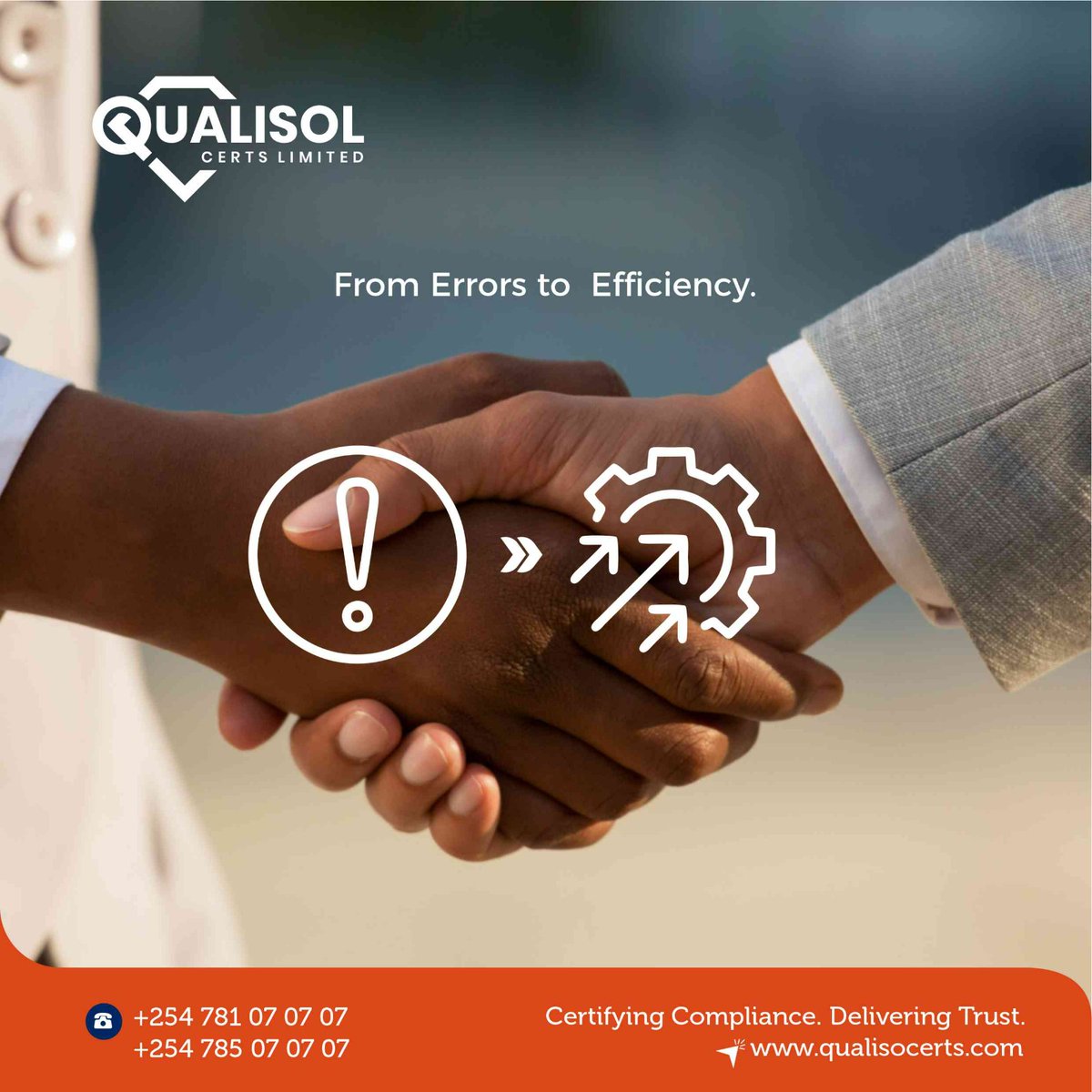 Qualisol_Certs's tweet image. Errors → Efficiency. 
That’s the shift certification brings.
Structured systems reduce mistakes, improve consistency, and strengthen performance.
Build systems that work.
#ISOStandards #QualityMatters #Certification #BusinessGrowth #Qualisolcerts