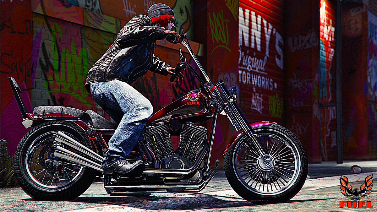 Guzzi_T140's tweet image. KICKSTART MY HEART！

#GTA #gta #GTAO #FUEL