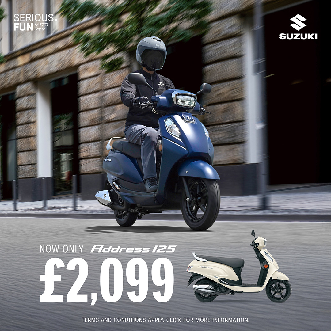 SuzukiBikesUK's tweet image. Economical ⛽️
Easy to ride 🛵
Up to 10-year warranty ✅

All that from just £2,099 - what's stopping you from getting on our  125cc scooters for your commute?

szuki.co/tBsS
#Scooter