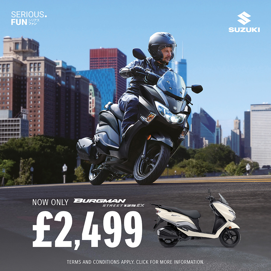 SuzukiBikesUK's tweet image. Economical ⛽️
Easy to ride 🛵
Up to 10-year warranty ✅

All that from just £2,099 - what's stopping you from getting on our  125cc scooters for your commute?

szuki.co/tBsS
#Scooter