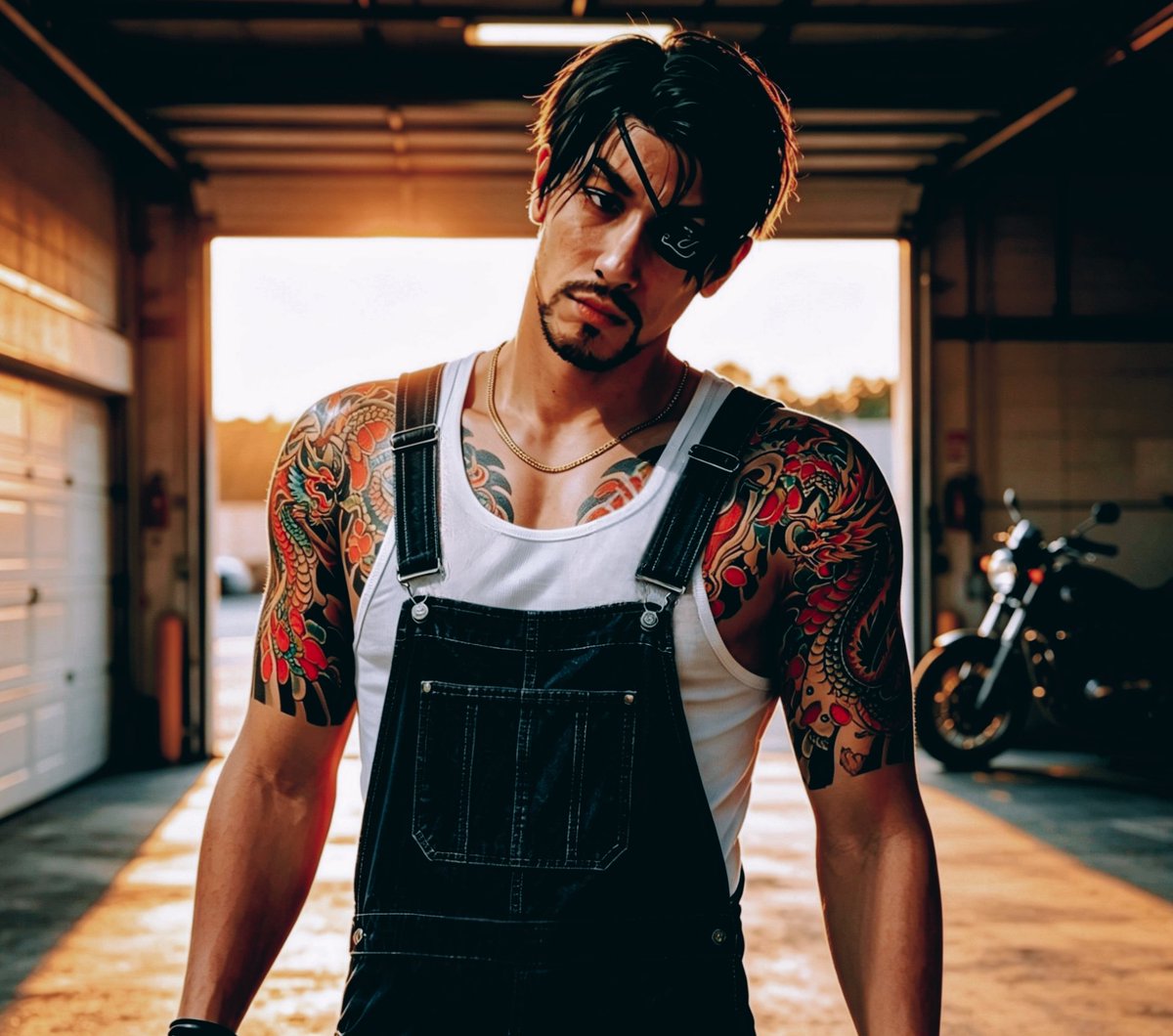 Suddenly thought of this outfit and background...Just for fun!😁🌆
#真島吾朗 #GoroMajima #Yakuza