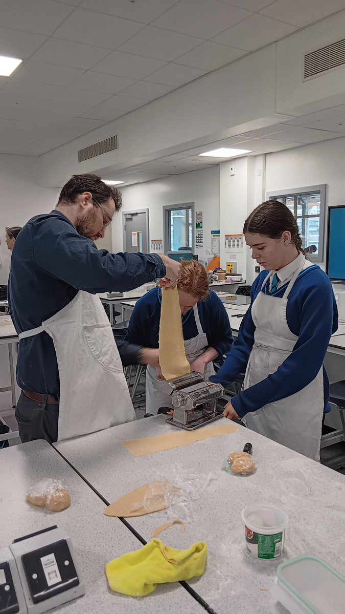  &zwj; Y10 Cook-off! 
Our Year 10 students were busy today making real homemade pasta dishes.
The results looked amazing! 
Fantastic effort, focus, and creativity all around! Well done everyone! Image