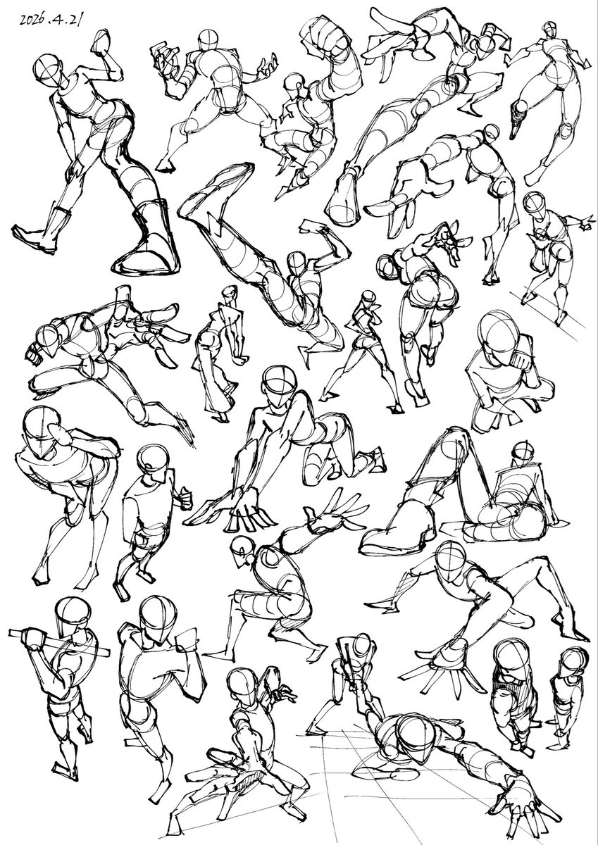 修行猫@お絵描き練習 tweet media