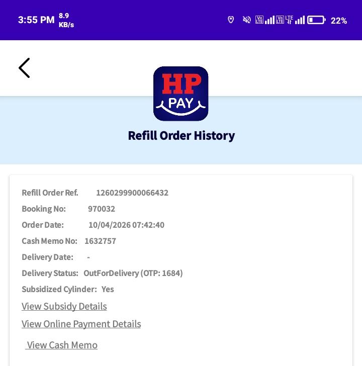 MPandey64578's tweet image. @HPCL Pathetic service by HP Gas agency. Booked on 10th April, paid online, but delivery person keeps making excuses and calling me 5 km away without giving cylinder. Wasted my time 10 times. Is this how customers are treated? Immediate action needed. #HPGas #Complaint @HPCL