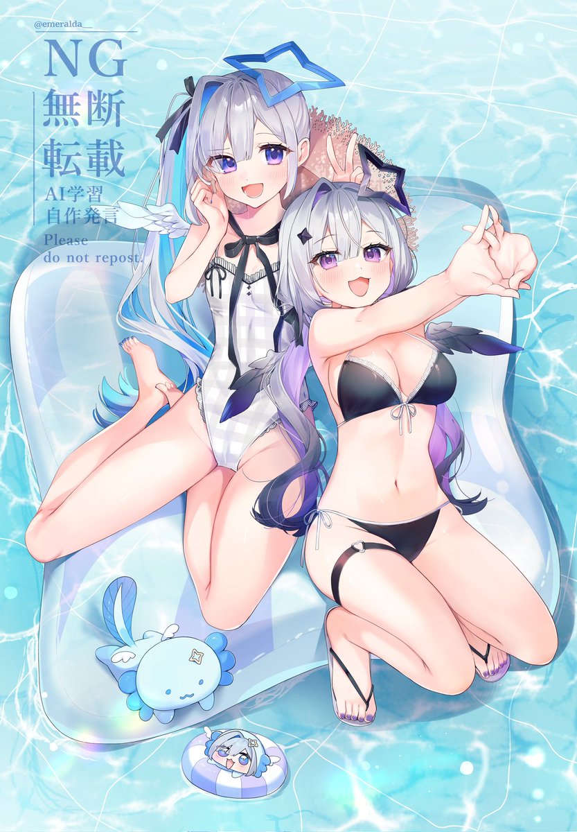 ホロクルで出すアクスタの絵🏖️
#かなたーと