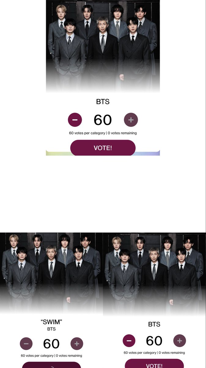 btsboraseven's tweet photo. Have you guys voted for BTS on AMAs?
I don’t know if I will get any replies but can we do 777 replies with screenshots of your voting? #btsama #malekpopbts #summersongswim #aotybts https://t.co/PI8xrZ2Xsk