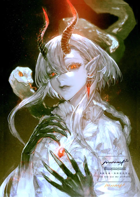 純白の悪魔 #oc