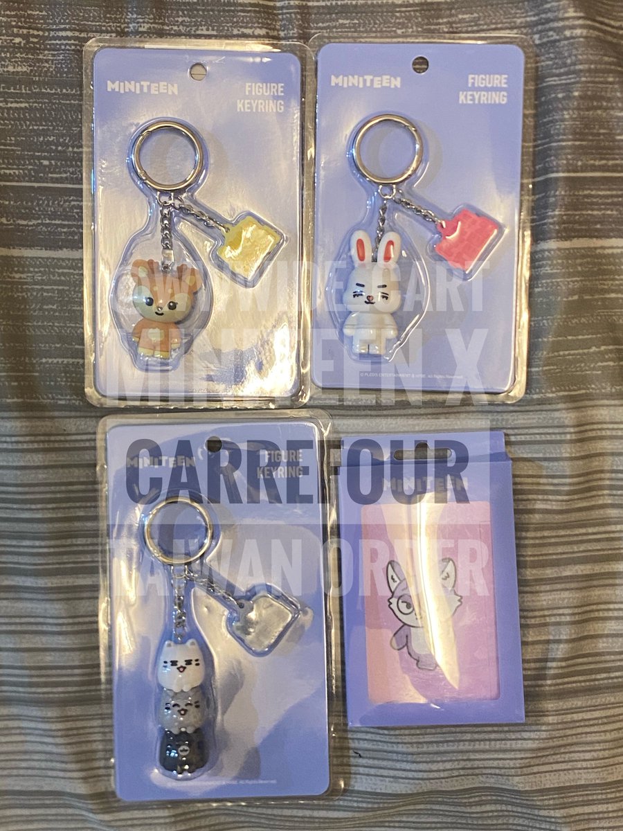 secured miniteen x carrefour taiwan items yesterday~ form still